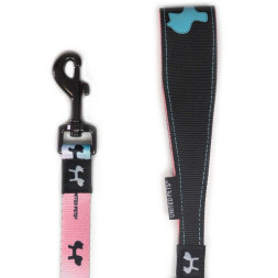 United Pets Complete me поводок для собак, 16х1400 мм, розово-голубой тай-дай