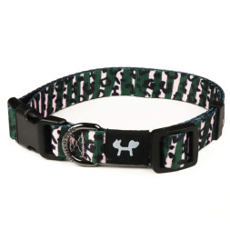 United Pets Complete me ошейник для собак, L 43-73/2,5 см, розовый камуфляж