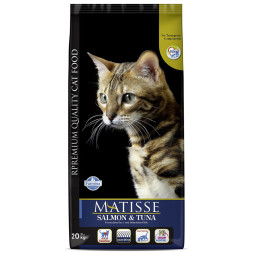 Farmina Matisse Salmon & Tuna сухой корм для взрослых кошек с лососем и тунцом - 20 кг