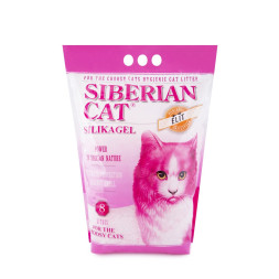 Сибирская Кошка Элитный впитывающий силикагелевый наполнитель для привередливых кошек - 8 л (3,7 кг)