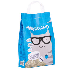 Мяудодыр комкующийся наполнитель - 2,6 кг (5 л)
