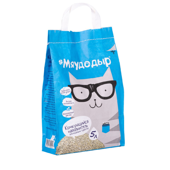 Мяудодыр комкующийся наполнитель - 2,6 кг (5 л)