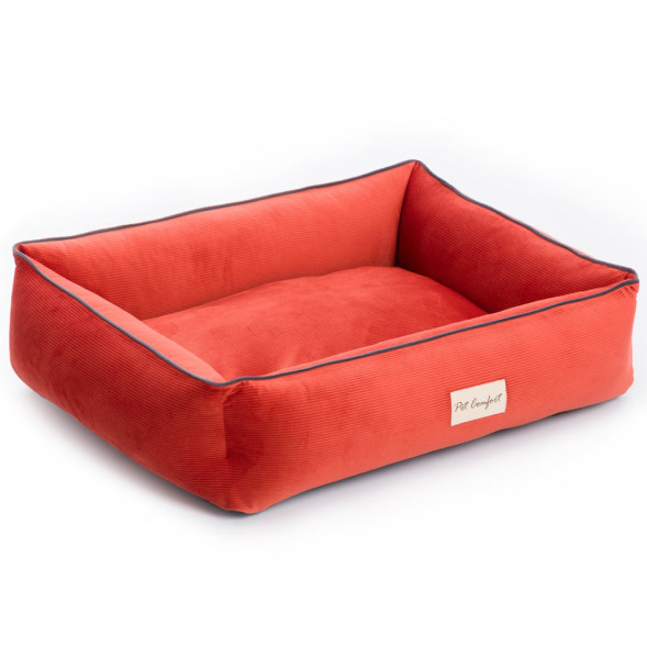Pet Comfort Golf Vita 02 лежанка для кошек и собак мелких пород, размер S (60х75 см), красный