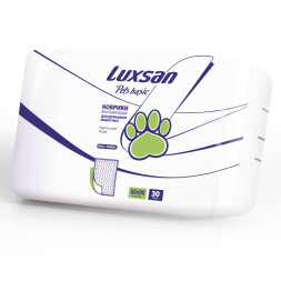 Luxsan Basic коврики впитывающие для животных, 60х90, 30 шт