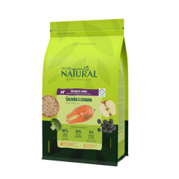 Guabi Natural Dog Adult cухой корм для взрослых собак средних пород, с лососем и ячменем - 2,5 кг