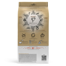Craftia Natura сухой корм для щенков средних и крупных пород с ягненком и перепелкой - 2 кг