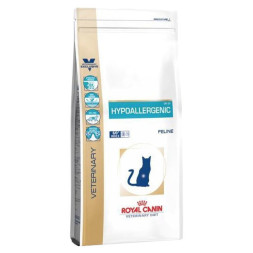 Royal Canin Hypoallergenic DR25 сухой корм для кошек при пищевой аллергии и пищевой непереносимости - 500 г