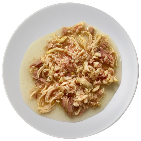 Organic Сhoice Grain Free влажный корм для взрослых кошек, тунец с курицей в соусе, в консервах - 70 г х 24 шт