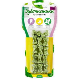 Деревенские лакомства Зубочистки жевательные мини-косточки для собак 14 шт