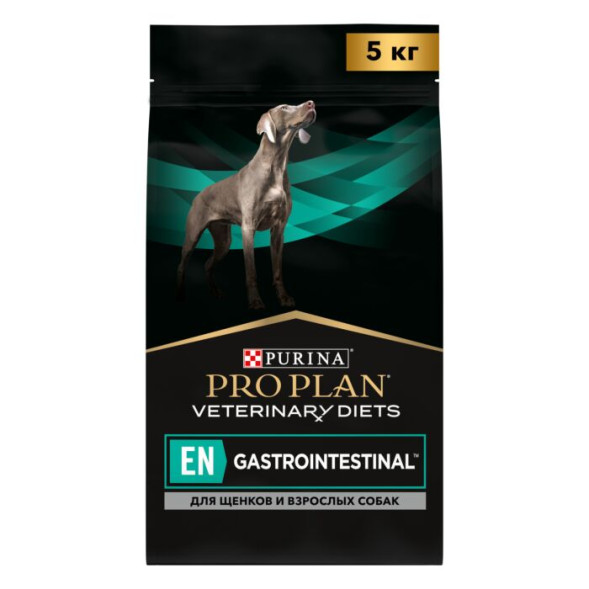 Сухой корм для собак Pro Plan Veterinary Diets Gastrointestinal при расстройствах пищеварения  5 кг
