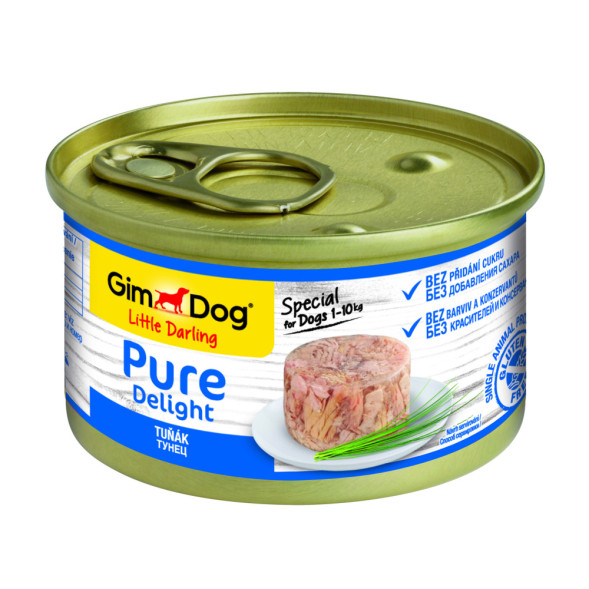 Gimborn GimDog Pure Delight влажный корм для собак из тунца - 85 г х 24 шт