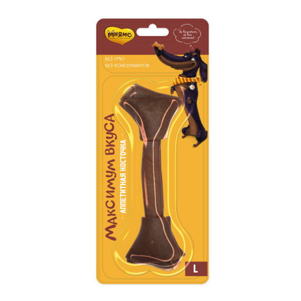 Мнямс Максимум вкуса аппетитная косточка для собак размер L