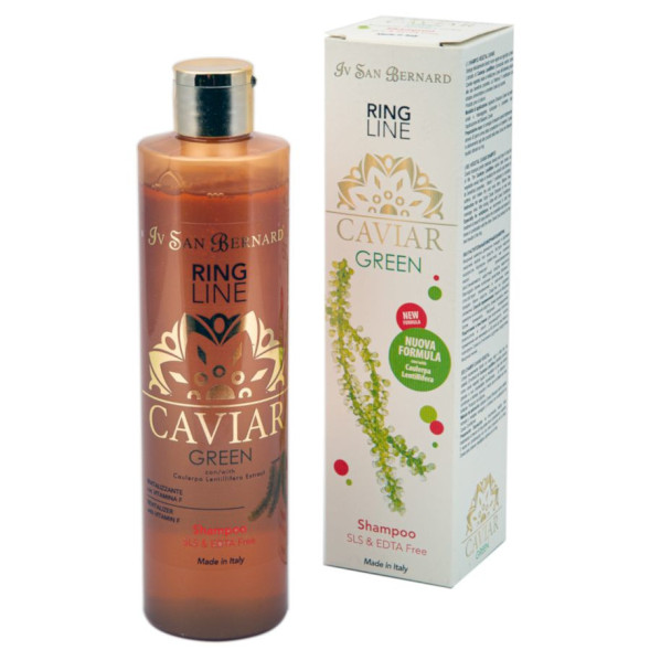 Iv San Bernard Green Caviar шампунь Зеленая Икра ревитализирующий без лаурилсульфата натрия - 300 мл