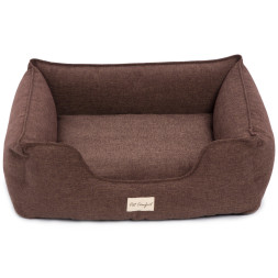 Pet Comfort Alpha Mirandus 19 лежанка для собак средних пород, размер M (65х80 см), коричневый