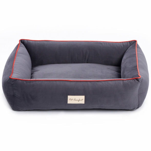 Pet Comfort Golf Vita 01 лежанка для кошек и собак мелких пород, размер S (60х75 см), серый