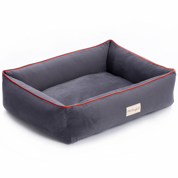 Pet Comfort Golf Vita 01 лежанка для кошек и собак мелких пород, размер S (60х75 см), серый