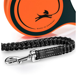 Flexi рулетка Xtreme S (до 20 кг) 5 м лента оранжевая