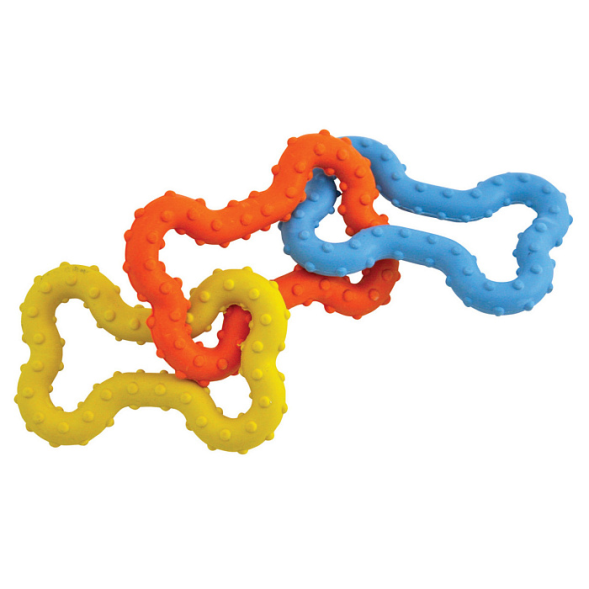 Petstages игрушка для собак ОРКА Комбо косточки, 13 см, разноцветные