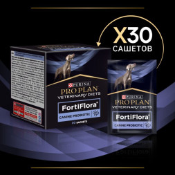 Пищевая добавка для щенков и собак PRO PLAN VETERINARY DIETS FortiFlora для поддержания баланса микрофлоры, 1г х 30 шт.