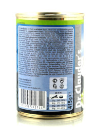 Dr.Clauder`s влажный корм для взрослых кошек с лососем, в консервах - 415 г х 12 шт