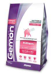 Gemon Kitten сухой корм для котят с курицей и рисом 1,5 кг