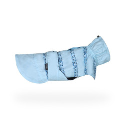 United Pets Easy 32 дождевик для собак, голубой с голубым рисунком