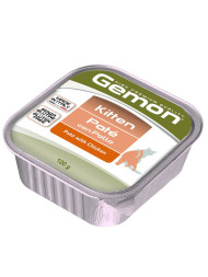 Gemon Kitten влажный корм для котят с курицей в ламистере - 100 г х 32 шт