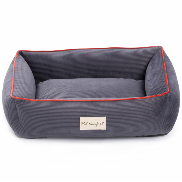 Pet Comfort Golf Vita 01 лежанка для кошек и собак миниатюрных пород, размер XS (45х55 см), серый