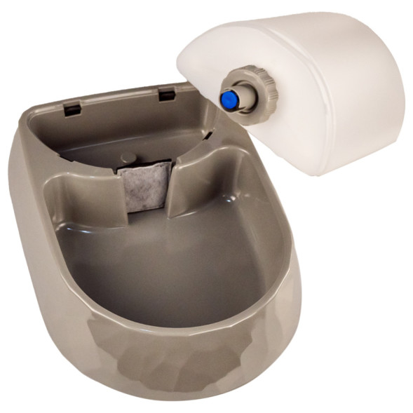 SuperDesign Автопоилка меламиновая, 2100 мл, серая