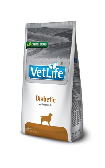 Farmina Vet Life Dog Diabetic сухой корм для взрослых собак с сахарным диабетом - 2 кг
