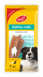 TiTBiT Biff Dental Care жевательный снек для собак крупных пород с говядиной - 270 г