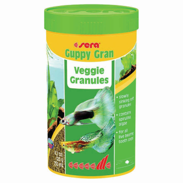 Sera Guppy gran Корм для гуппи - 122 г