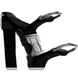 Hunter Smart шлейка для собак Ecco Квик S (33-45/35-49 см) нейлон черная