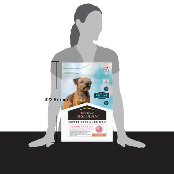 Purina Pro Plan Acti-Protect сухой корм для собак мелких пород с чувствительной кожей с лососем - 3 кг