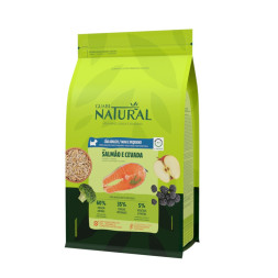 Guabi Natural Dog Adult сухой корм для взрослых собак мелких пород, с лососем и ячменем - 1 кг