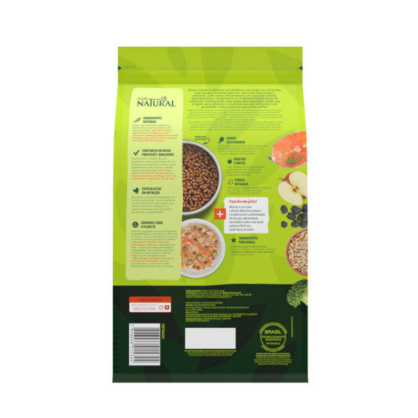 Guabi Natural Dog Adult сухой корм для взрослых собак мелких пород, с лососем и ячменем - 1 кг