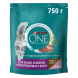 Сухой корм Purina ONE® для кошек особенно привередливых к вкусу с уткой и печенью, 750 г