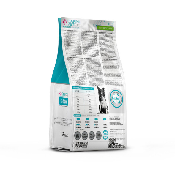 CARNI Vet Diet Dog Gastrointestinal диетический сухой корм для собак при расстройствах ЖКТ - 2,5 кг