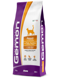 Gemon Cat Adult сухой корм для взрослых кошек с курицей и индейкой 10 кг
