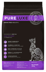 PureLuxe сухой корм для взрослых кошек с индейкой - 400 г