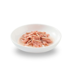 Schesir Cat Adult влажный корм для взрослых кошек с тунцом в собственном соку и снетками в консервах - 85 г х 14 шт