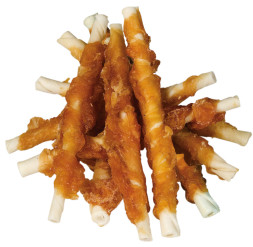 Деревенские лакомства 100 % Мяса Куриные палочки крученые для собак - 90 г