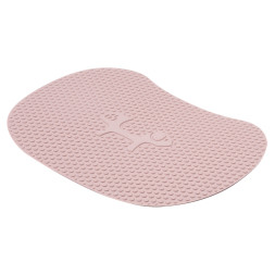 United Pets PawPad Litterside коврик под лоток, 36x26,5x0,5 см, темно-розовый