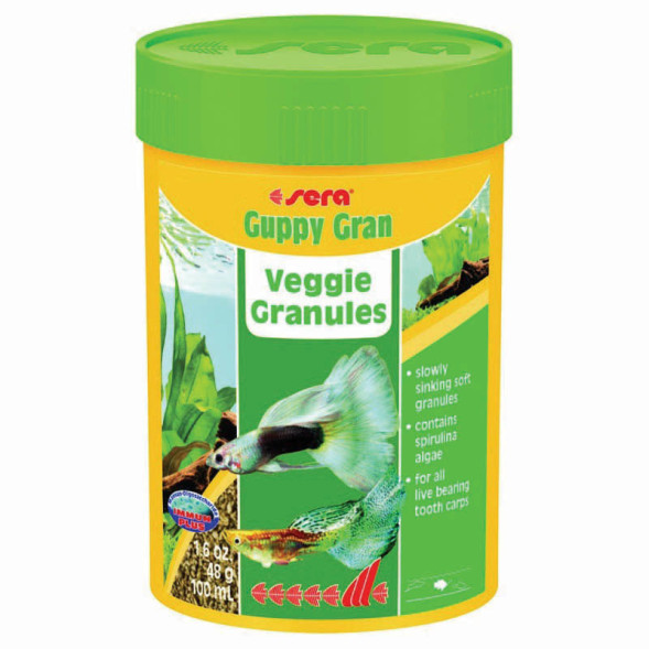 Sera Guppy gran Корм для гуппи - 48 г