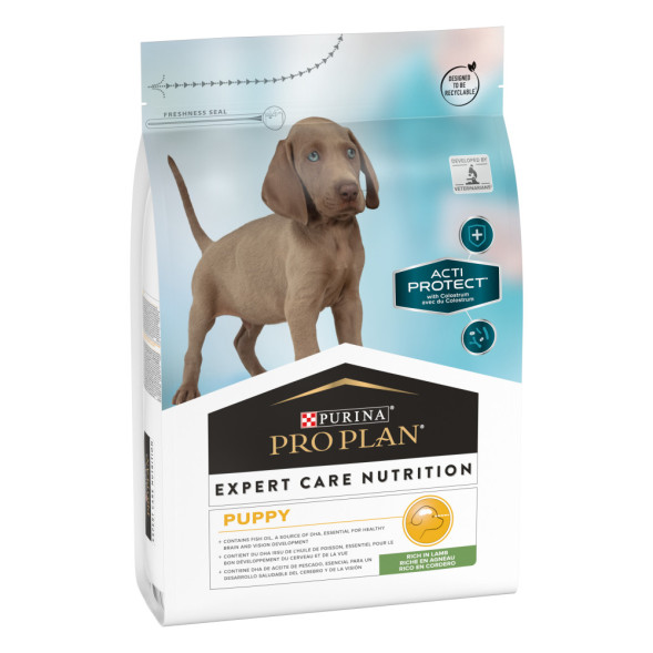 Purina Pro Plan Acti-Protect сухой корм для щенков средних пород с ягненком - 3 кг