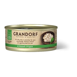 GRANDORF Консервы для кошек Куриная грудка 70 гр.