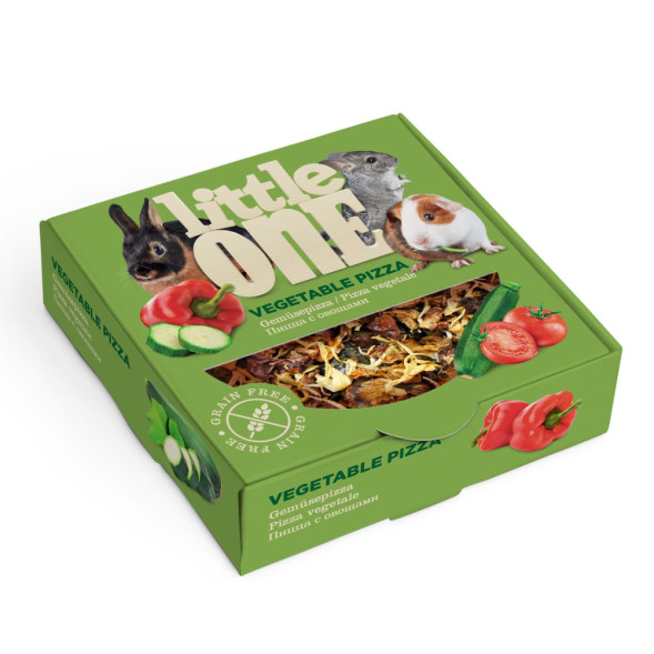 Little One лакомство для грызунов пицца с овощами - 55 г