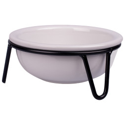 Mr.Kranch миска на подставке Овечка, 370 мл, белая