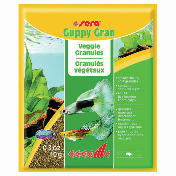Sera Guppy gran Корм для гуппи - 10 г