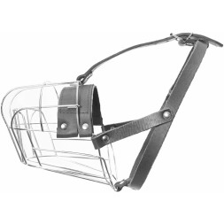 Julius-K9 намордник для собак с удлиненной мордой Big, 40х13х11 см, металл